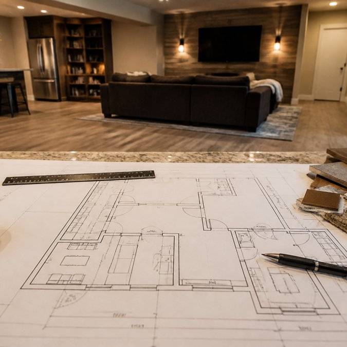 Modern Basement Layout Design Ideas 2026 Guide 1786677376
