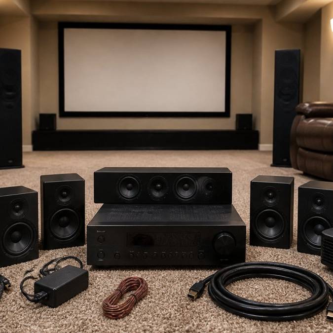 Essential Home Theater Equipment For Finished Basements 1792815975 1