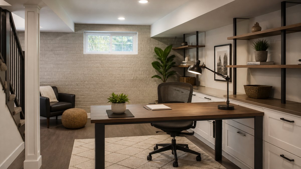 Top 5 Basement Home Office Layout Ideas 1791158876 1
