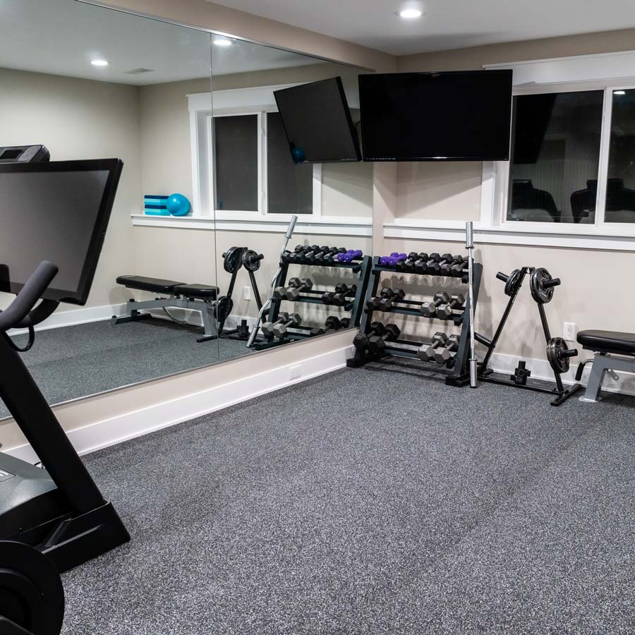 Gyms  Basement Gym Contractors in Greater Grand Rapids, MI