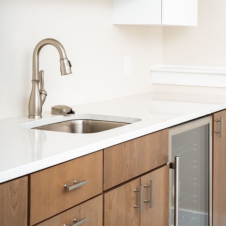 West Michigan Basement Kitchen Living Room Contractor 19