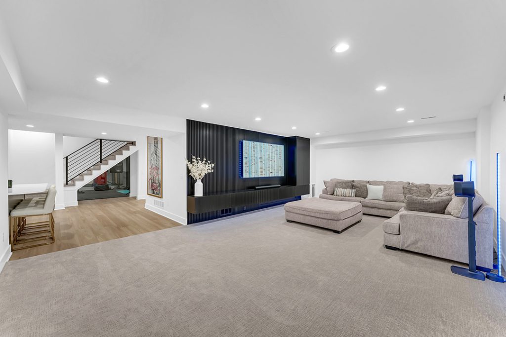 Grand Rapids MI Basement Gym Contractor