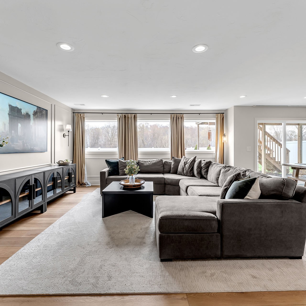 Basement Living Space Contractor Grand Rapids MI