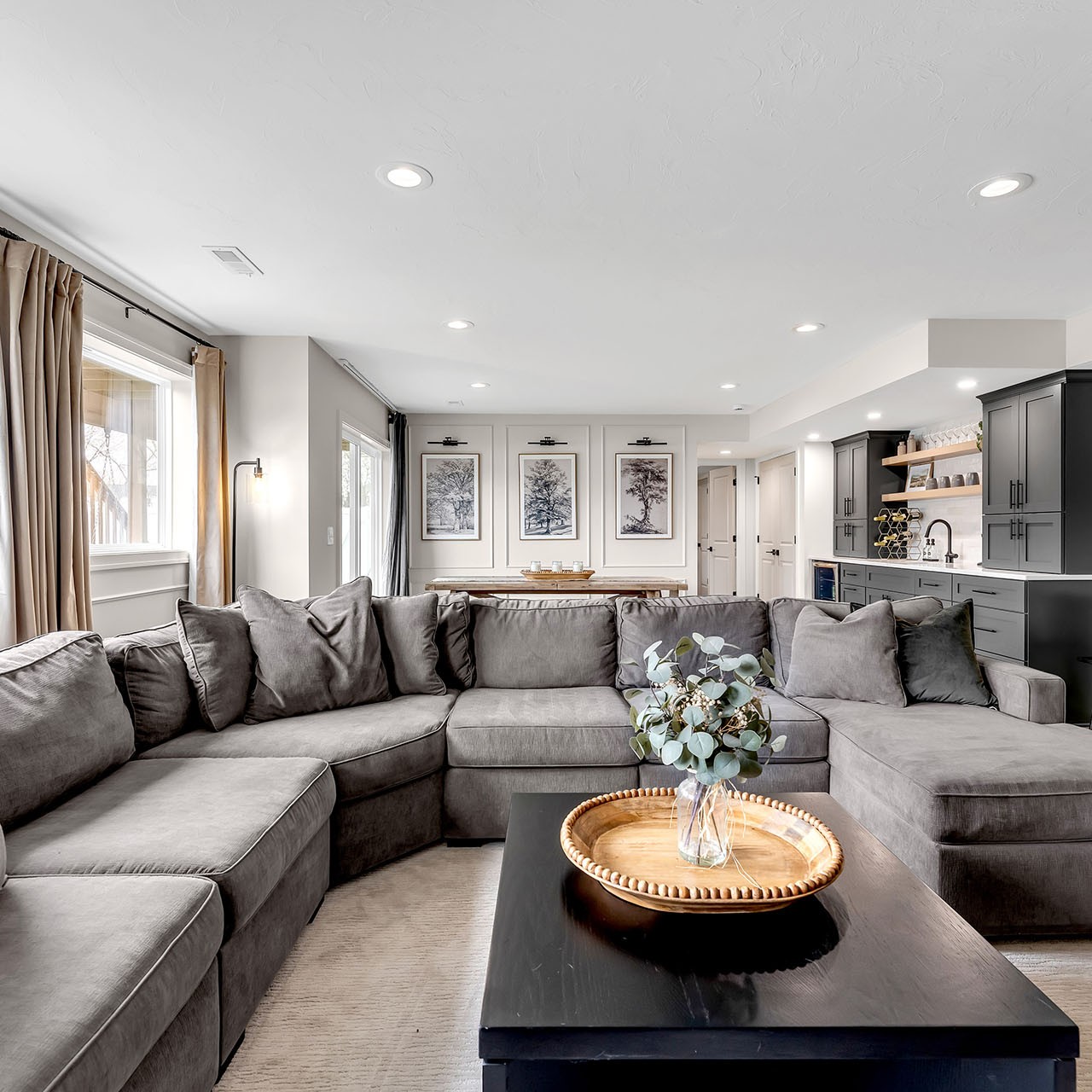 Basement Living Space Contractor Grand Rapids MI